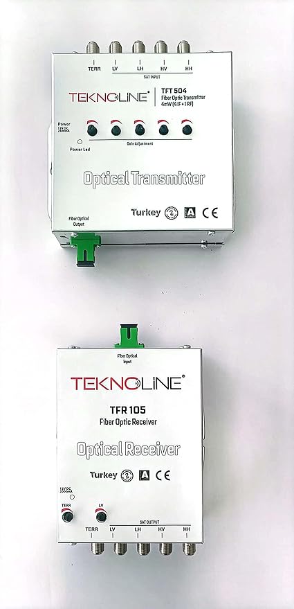 Teknoline Fiber Optic SMATV Kit