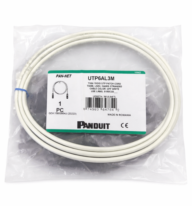 Panduit Cat6A Patch Cord 3M | UTP6AL3M