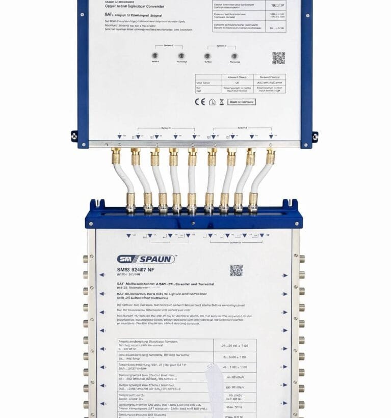 SPAUN SORx 9903 NF optical-to-coax converter for SMATV