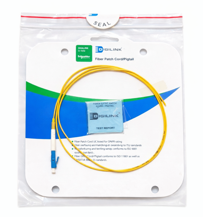 DIGILINK Fiber Optic Pigtail Simplex LC OS2 – Schneider Electric