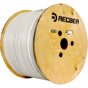 RG6 Coaxial Cable CU/CU PVC – Full Copper Cable (500m Reel) – Made in Turkey