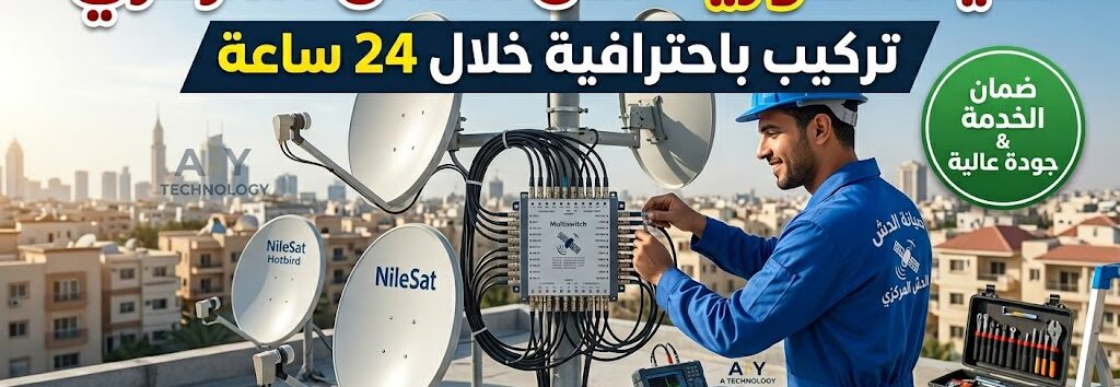 تركيب الدش المركزي