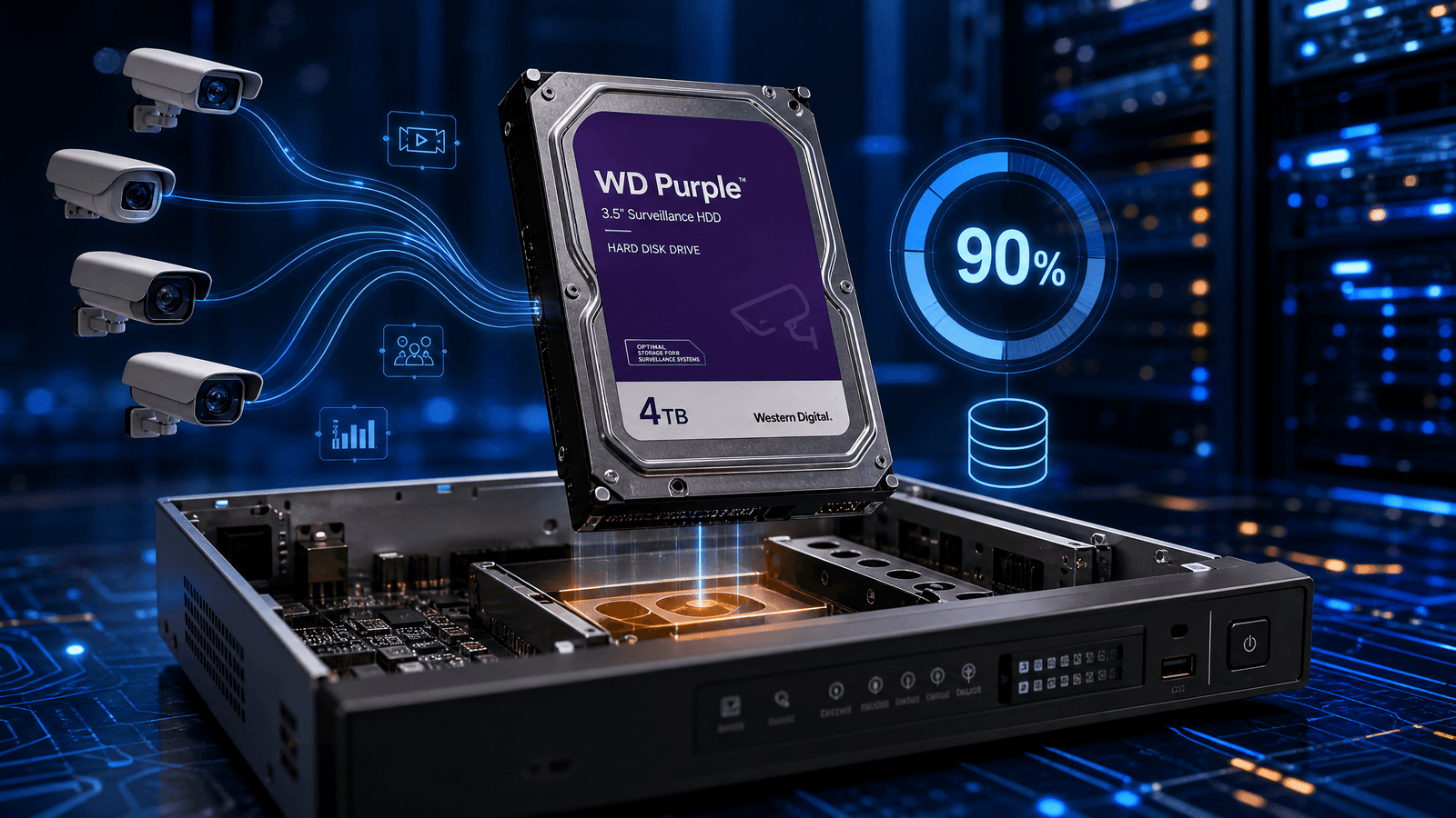 هاردات تخزين كاميرات المراقبة Surveillance HDD