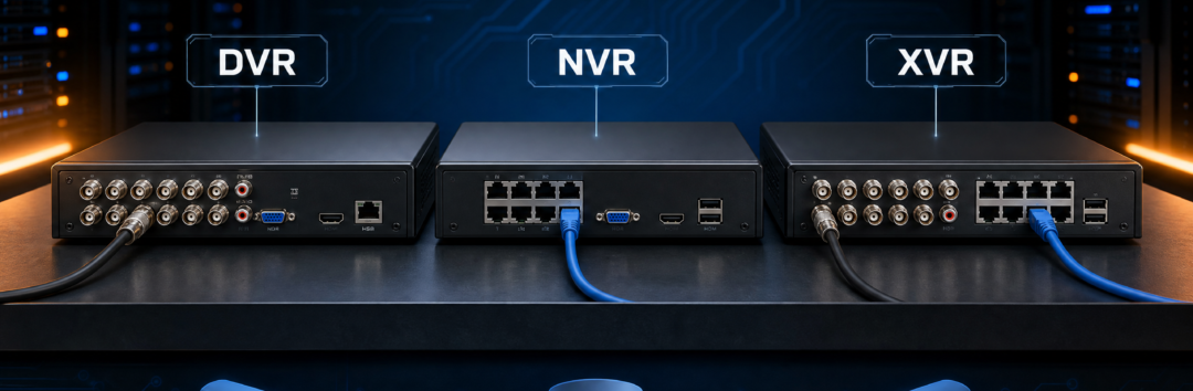 مسجلات كاميرات المراقبة DVR NVR XVR