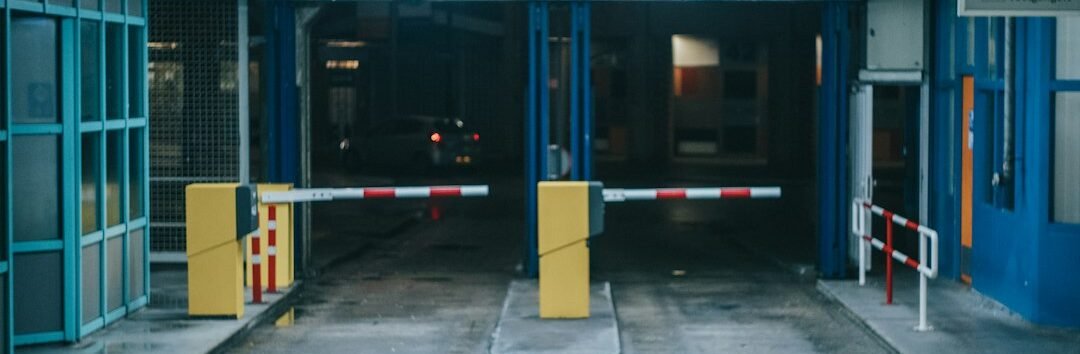 Enterprise Parking Vehicle Access Egypt - barrier gates ANPR RFID parking system by AY Technology