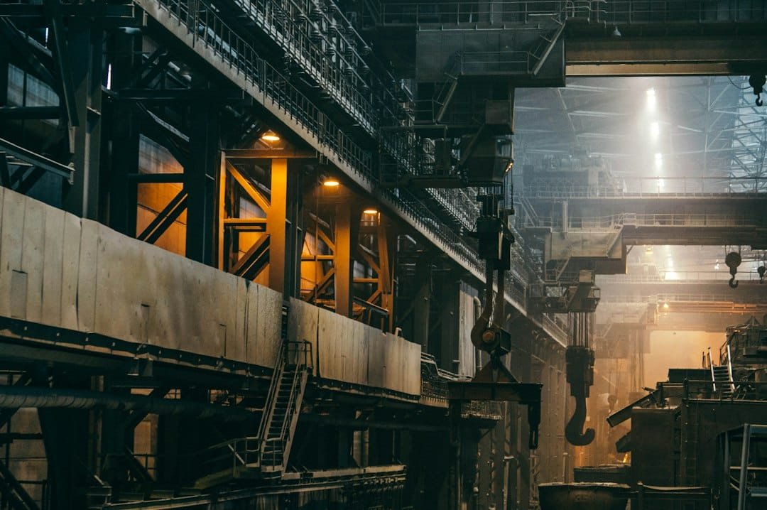 Factory and industrial ELV systems in Egypt - industrial network, fiber, CCTV and access control by AY Technology