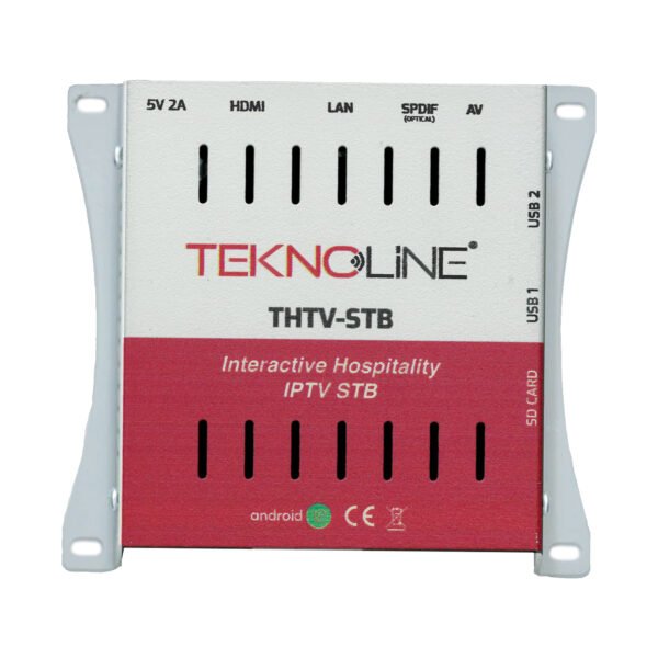 TeknoLine THTV-STB official hospitality IPTV set-top box