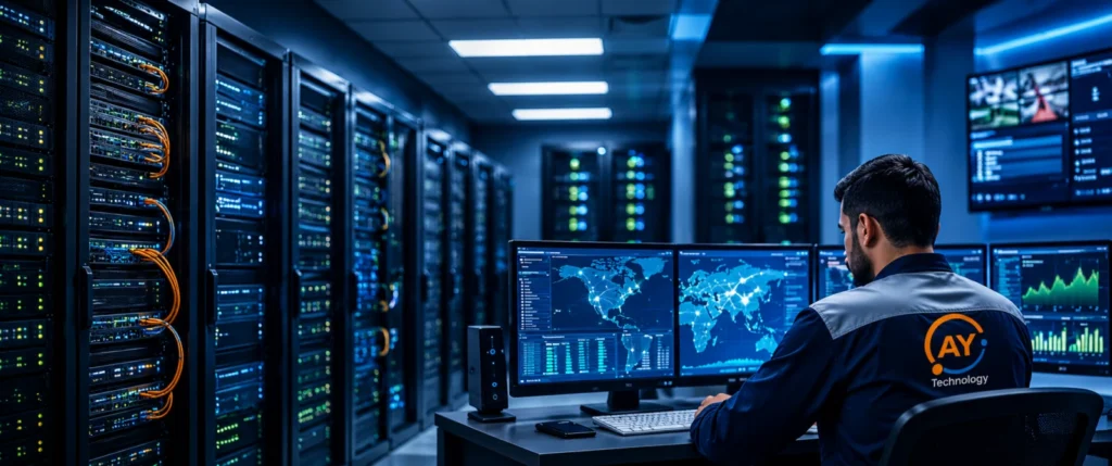 Network infrastructure and ELV solutions by AY Technology Egypt
